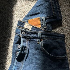 Levi's Dark Indigo 501’s